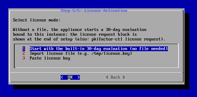 License step